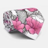Bloem Dragon stropdas (Opgerold)