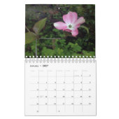 Bloem en bladeren Kalender (Jan 2027)