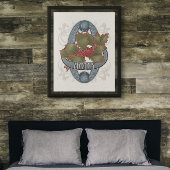 Bloem- en magische Poster - Holly