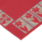 bloem- en schaduwbloemdruk tafelkleed (Gekanteld)