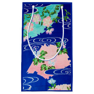 Bloem en stromend water, Japans ontwerp Klein Cadeauzakje