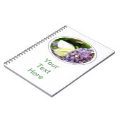 Bloem en vlinder notitieboek (Linkerzijde)