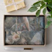 BLOEM FEE MEISJE DECOUPAGE TISSUE PAPIER (Geschenk)