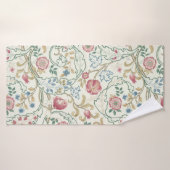 Bloem, Floral Pattern, William Morris Badhanddoek (Badhanddoek)