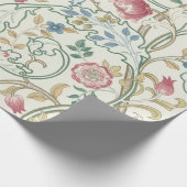 Bloem, Floral Pattern, William Morris Cadeaupapier (Hoek)