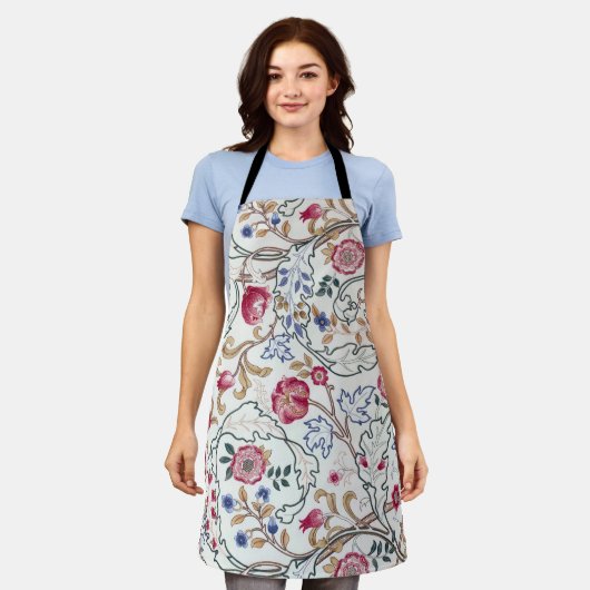 Bloem, Floral Pattern, William Morris Schort (Gedragen)