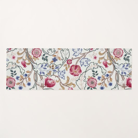 Bloem, Floral Pattern, William Morris Yogamat (Voorkant (horizontaal))