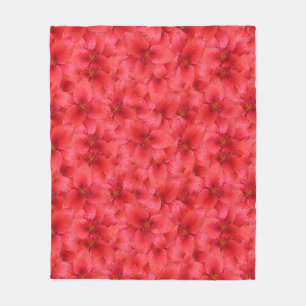 Bloem Foto Rode Garden Lilies Fleece Deken