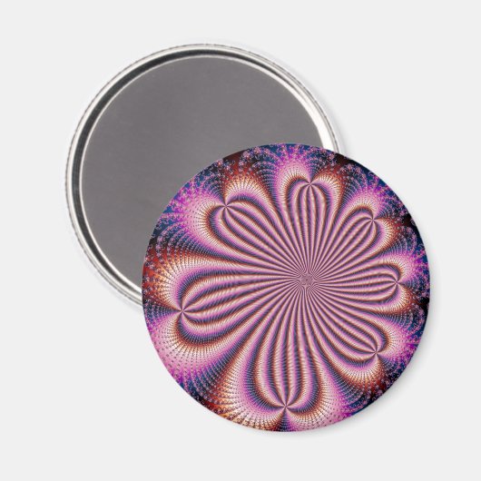 Bloem - Fractal Magnet Magneet (Voorkant / Achterkant)