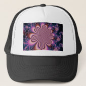Bloem - fractal trucker pet (Voorkant)