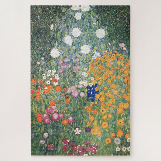 Bloem Garden Gustav Klimt Legpuzzel (Verticaal)