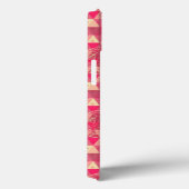 Bloem geometrisch patroon Case-Mate iPhone case (Achterkant / Rechts)