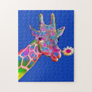 Bloem Giraffe Legpuzzel
