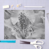 bloem grijs tissuepapier (Craft)