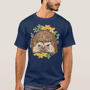 Bloem Hedgehog Bloem Hegend Pigel Furze-varken Voo T-shirt