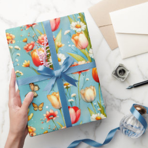Bloem Hemel Tuin Cadeaupapier