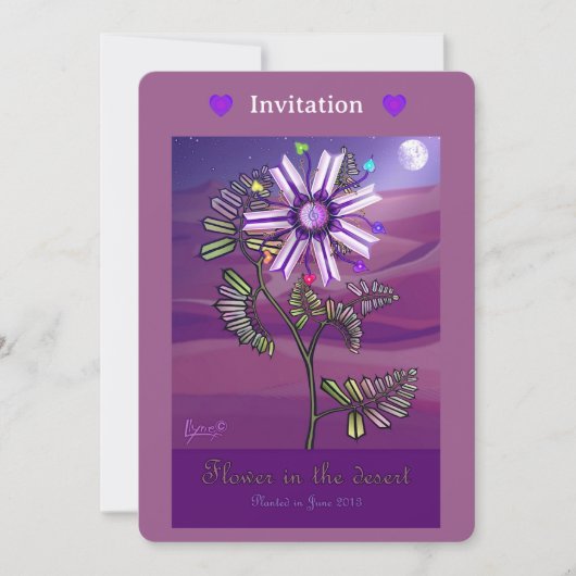 Bloem in de woestijn (Voorkant)