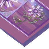 Bloem in de woestijn korte tafelloper (Hoek)