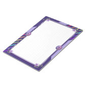 Bloem in de woestijn notitieblok (Schuin)