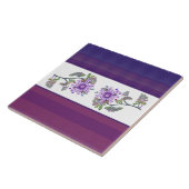 Bloem in de woestijn tegeltje (Zijkant)