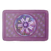 Bloem in het woestijnbad badmat (Voorkant)