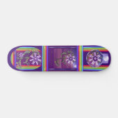 Bloem in het woestijnskateboard skateboard (Horizontaal)