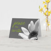 Bloem in Kaart de van de Zon (B&W) (Gele Bloem)