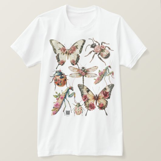 Bloem Insecten T-shirt (Design voorkant)