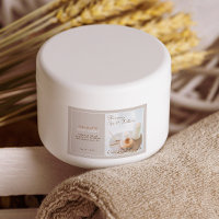 Bloem, Kaars, Borstel Spa & Wellness Productlabel