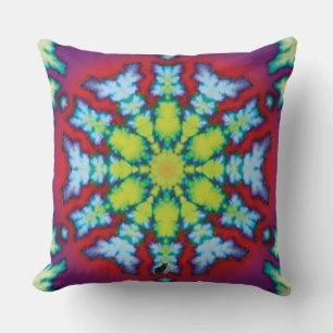 Bloem Kaleidoscoop Kussen