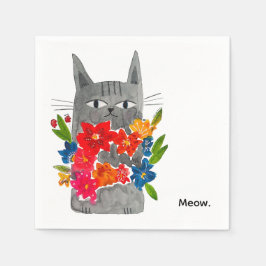 Bloem Kat Servet