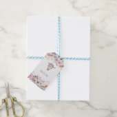 Bloem & Koe Schedel Boho Chic Country Glam Cadeaulabel (Met Touw)