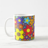 bloem koffiemok (Links)