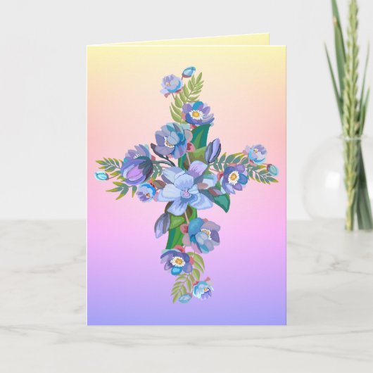 Bloem Kruis Kaart (Voorkant)