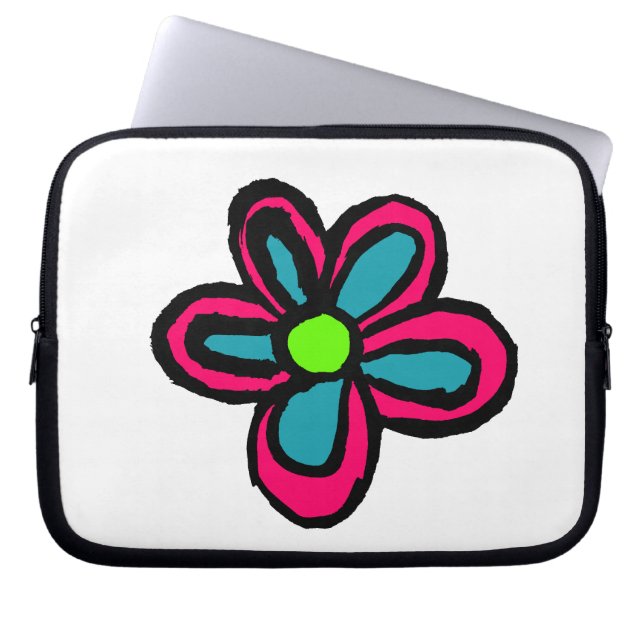 Bloem Laptop Sleeve (Voorkant)