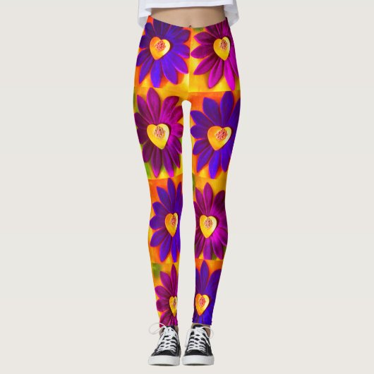 Bloem Leggings (Voorkant)