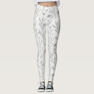 Bloem Lente Bloeiende Bloemen Leggings