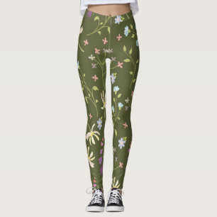 Bloem Lente Bloeiende Bloemen Leggings