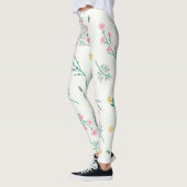 Bloem Lente Bloeiende Bloemen Leggings (Links)