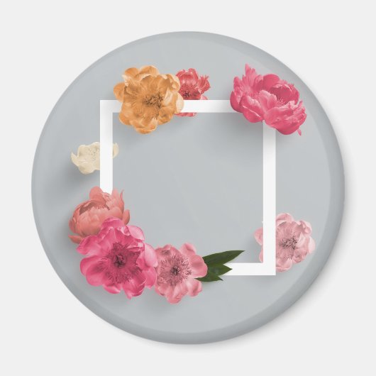 Bloem Lijst Magneet (Voorkant)