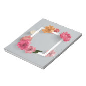 Bloem Lijst Notitieblok (Gedraaid)