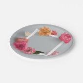 Bloem Lijst Papieren Bordje (Gekanteld)