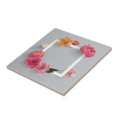 Bloem Lijst Tegeltje (Zijkant)