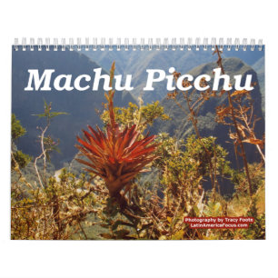 Bloem Machu Picchu Peru Kalender