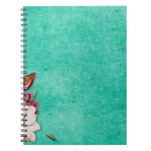 Bloem magnolia papier oud notitieboek