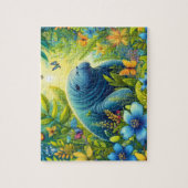 Bloem Manatee Legpuzzel (Verticaal)
