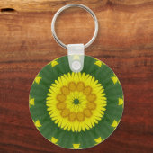 Bloem Mandala 05 Sleutelhanger (Voorkant)