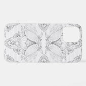 Bloem Mandala 3 iPhone Hoesje (Achterkant horizontaal)