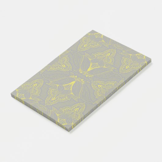 Bloem Mandala 4 Post-it® Notes (Schuin)