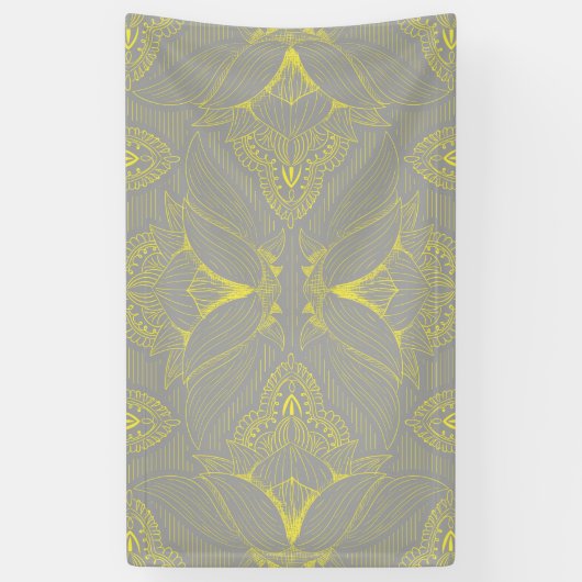 Bloem Mandala 4 Spandoek (Verticaal)